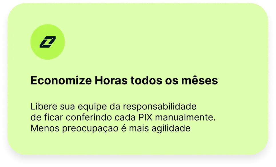 Economize horas todos os meses